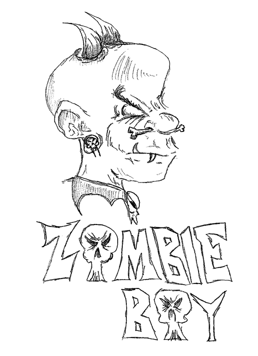 Zombie Boy by James Alvarez