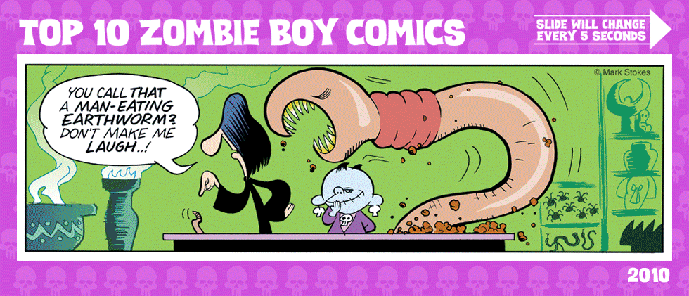 Top Ten Zombie Boy Comics of the Decade